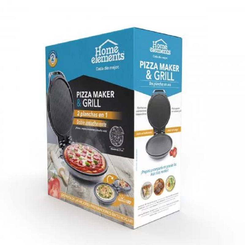 Pizza Maker y Grill Home Elements